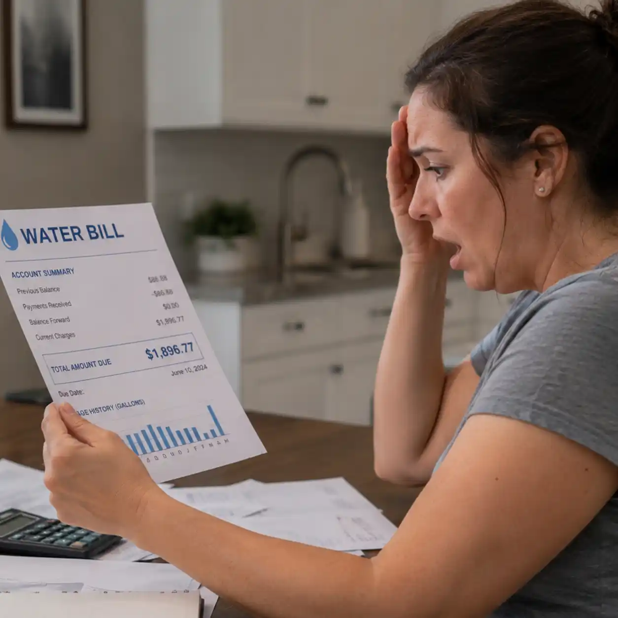 Home plumbing leak detection Plano Texas