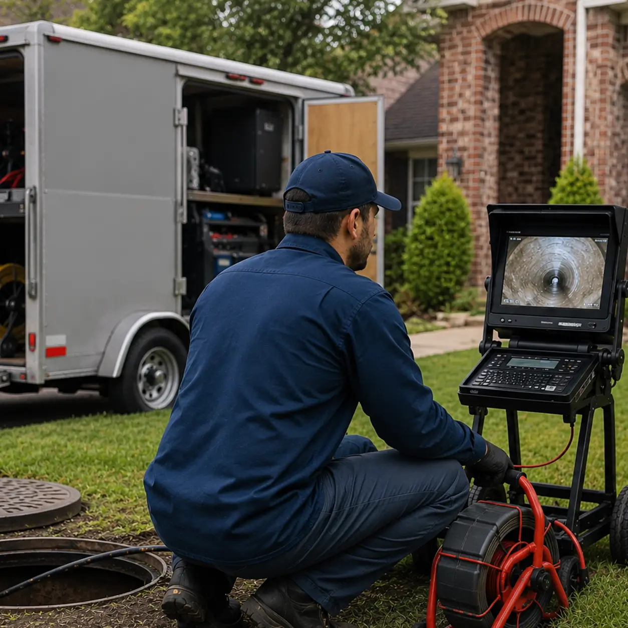 Sewer line repair in Plano Texas