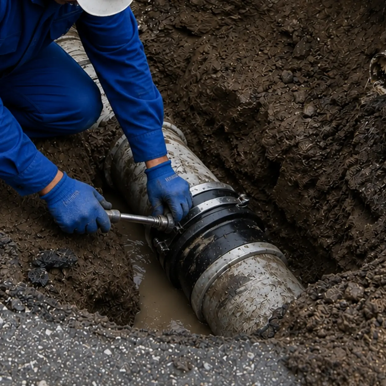 Professional sewer line repair Plano TX