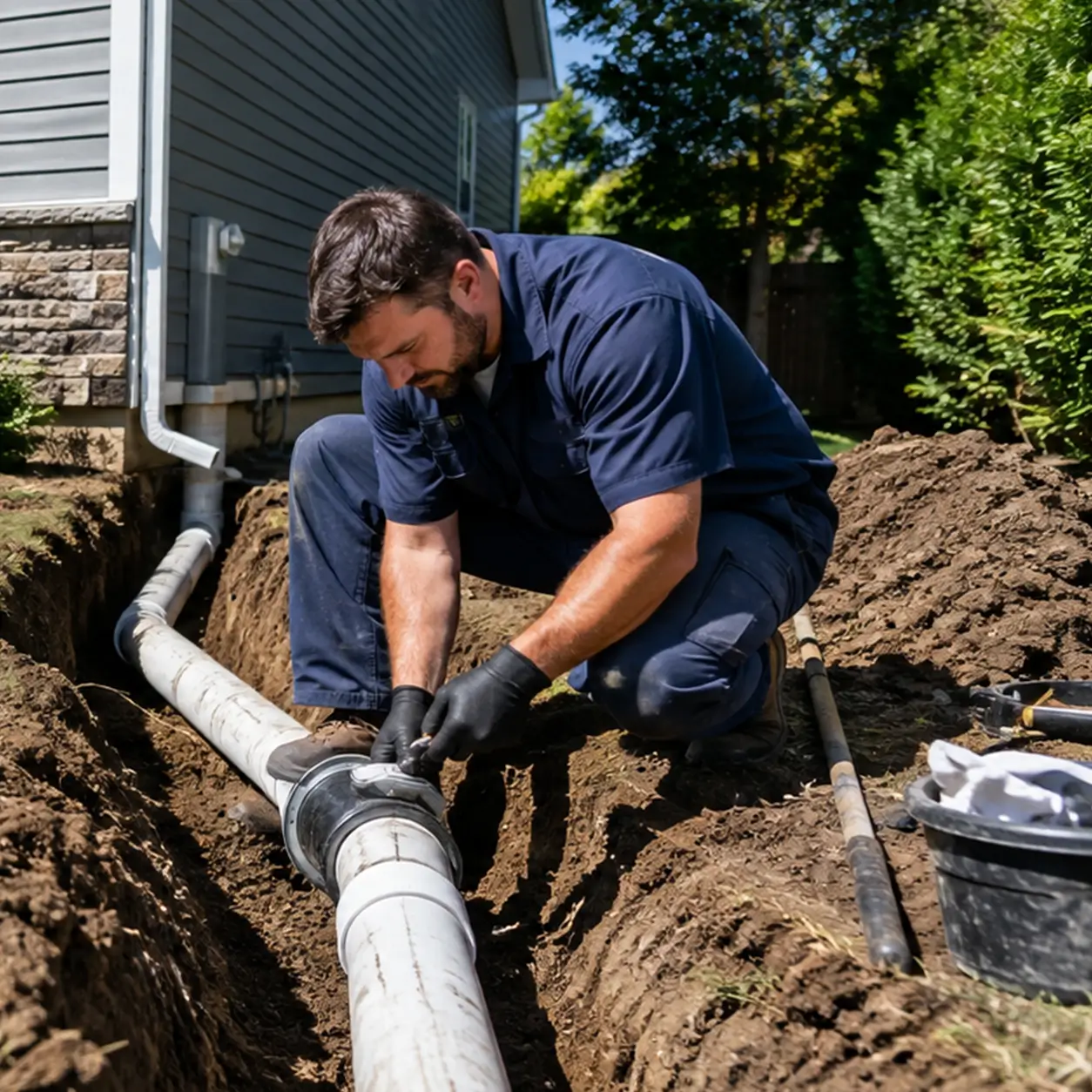 Sewer pipe repair services in Plano Texas