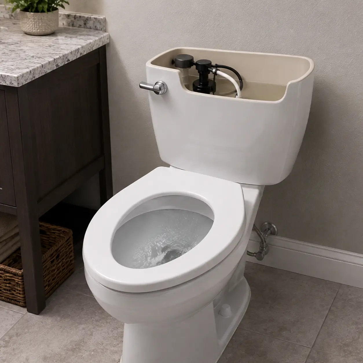 Leaking toilet repair Plano TX