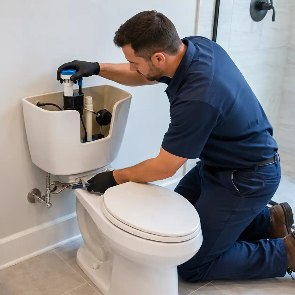 Same day toilet repair in Plano Texas